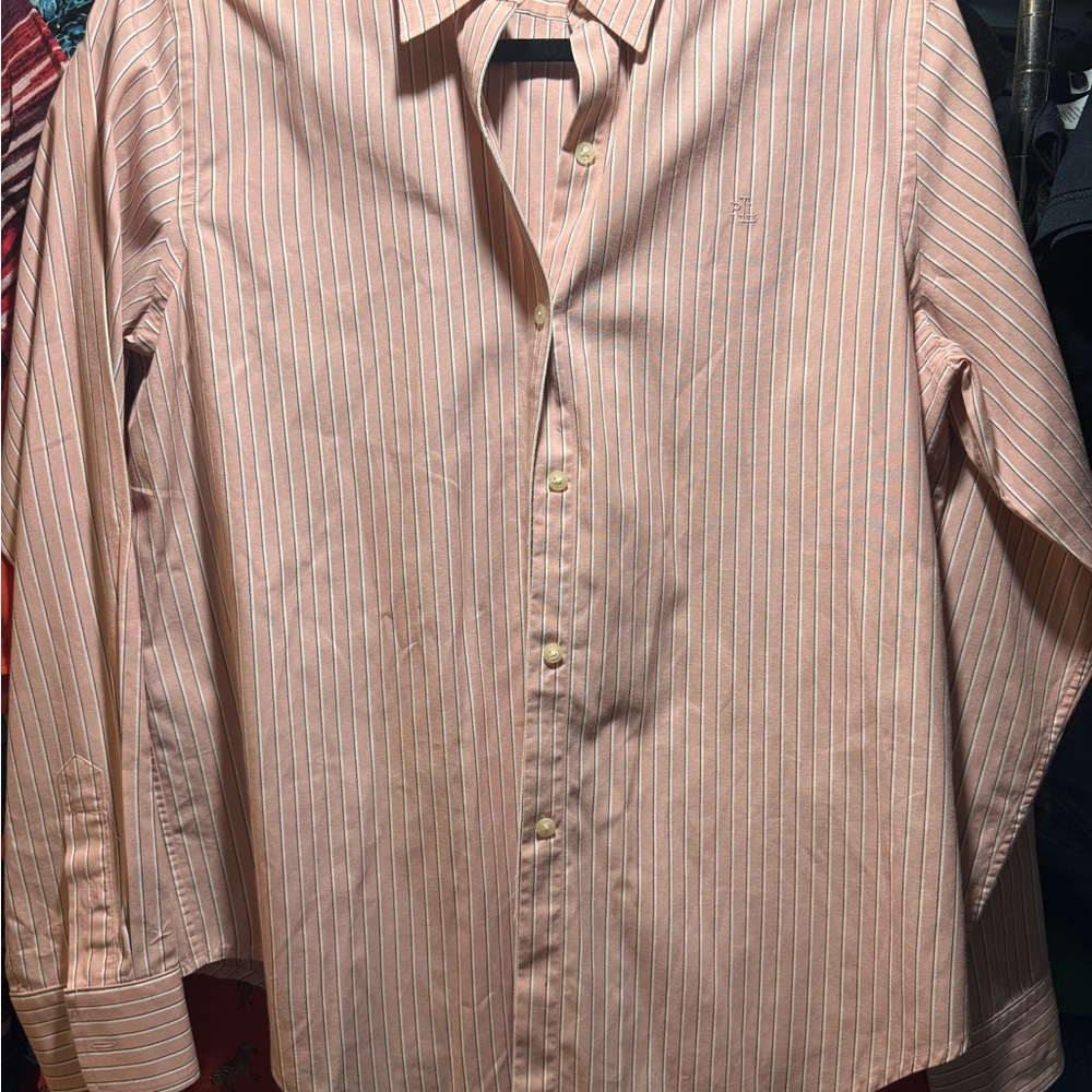 Ralph Lauren Pink Button Down Shirt